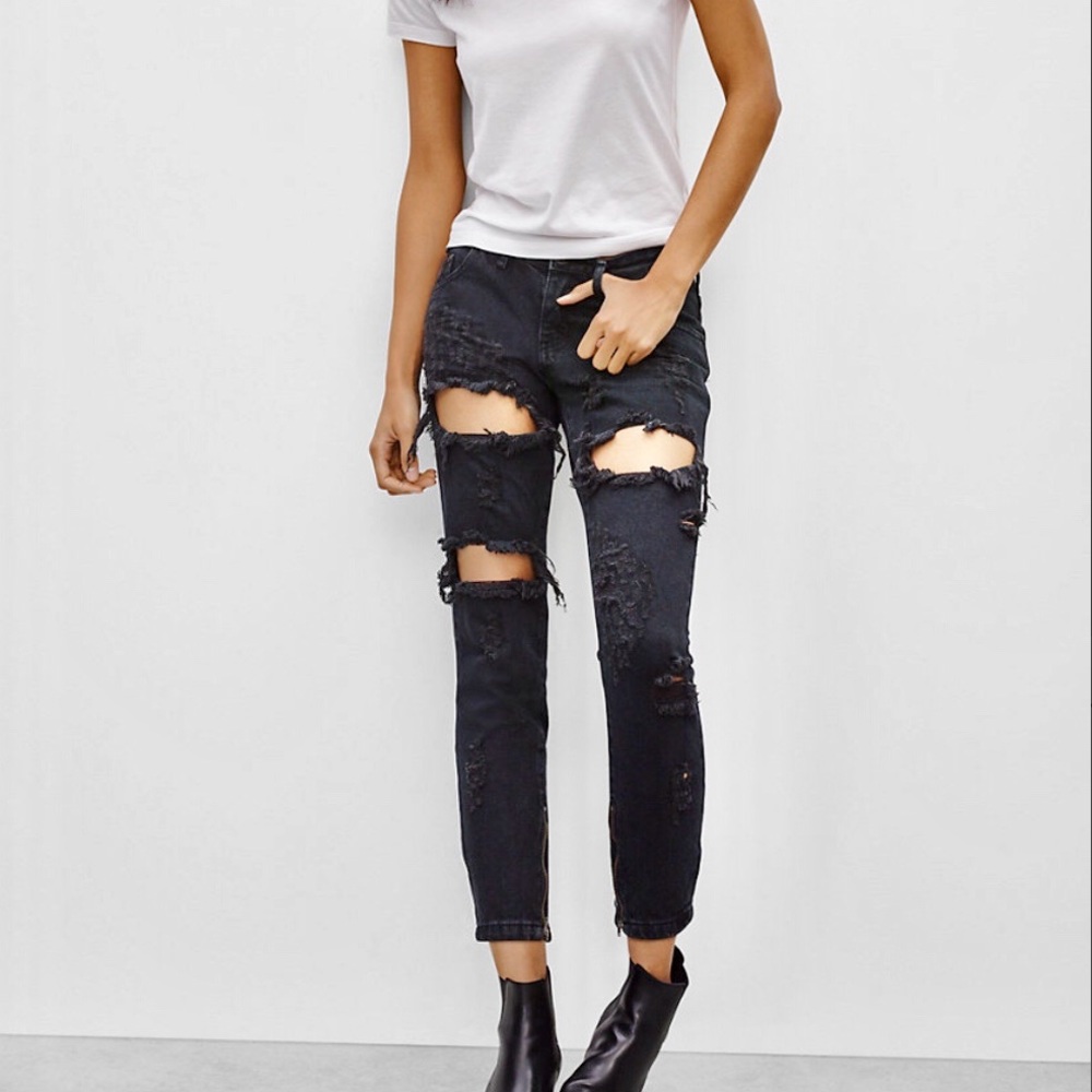 One Teaspoon |Freebird Fox Black